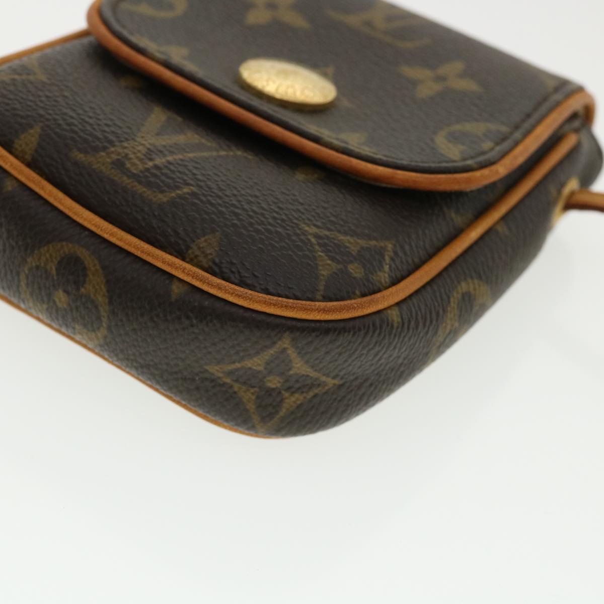 LOUIS VUITTON Monogram Pochette Cancun Shoulder Bag M60018 LV Auth ac1457