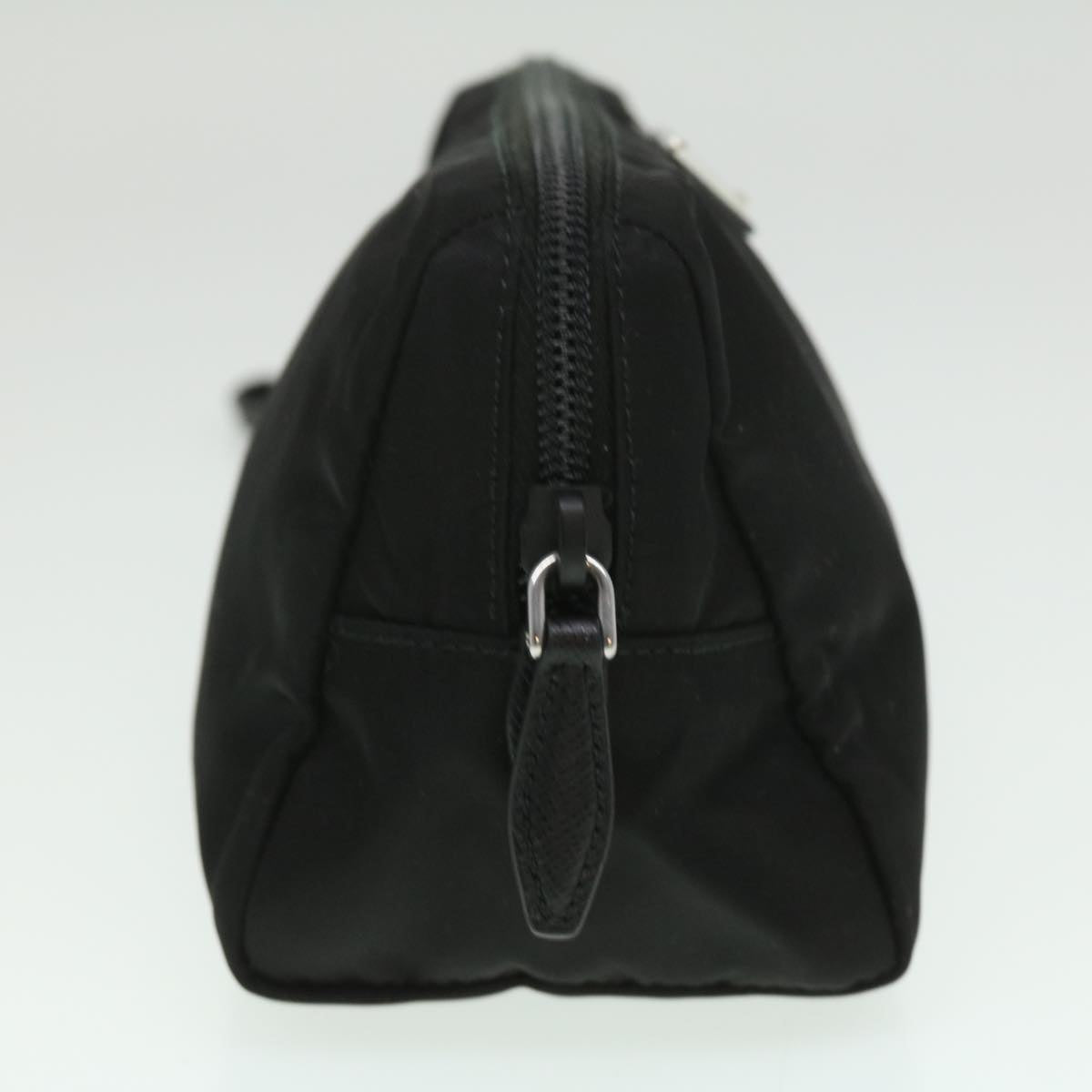 PRADA Pouch Nylon Black Auth ac1478