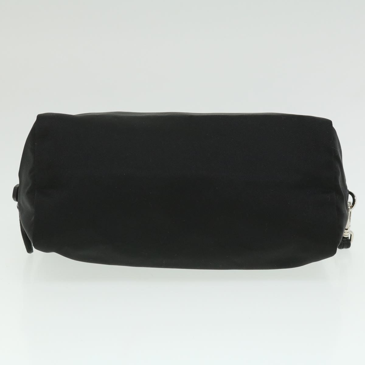 PRADA Pouch Nylon Black Auth ac1478