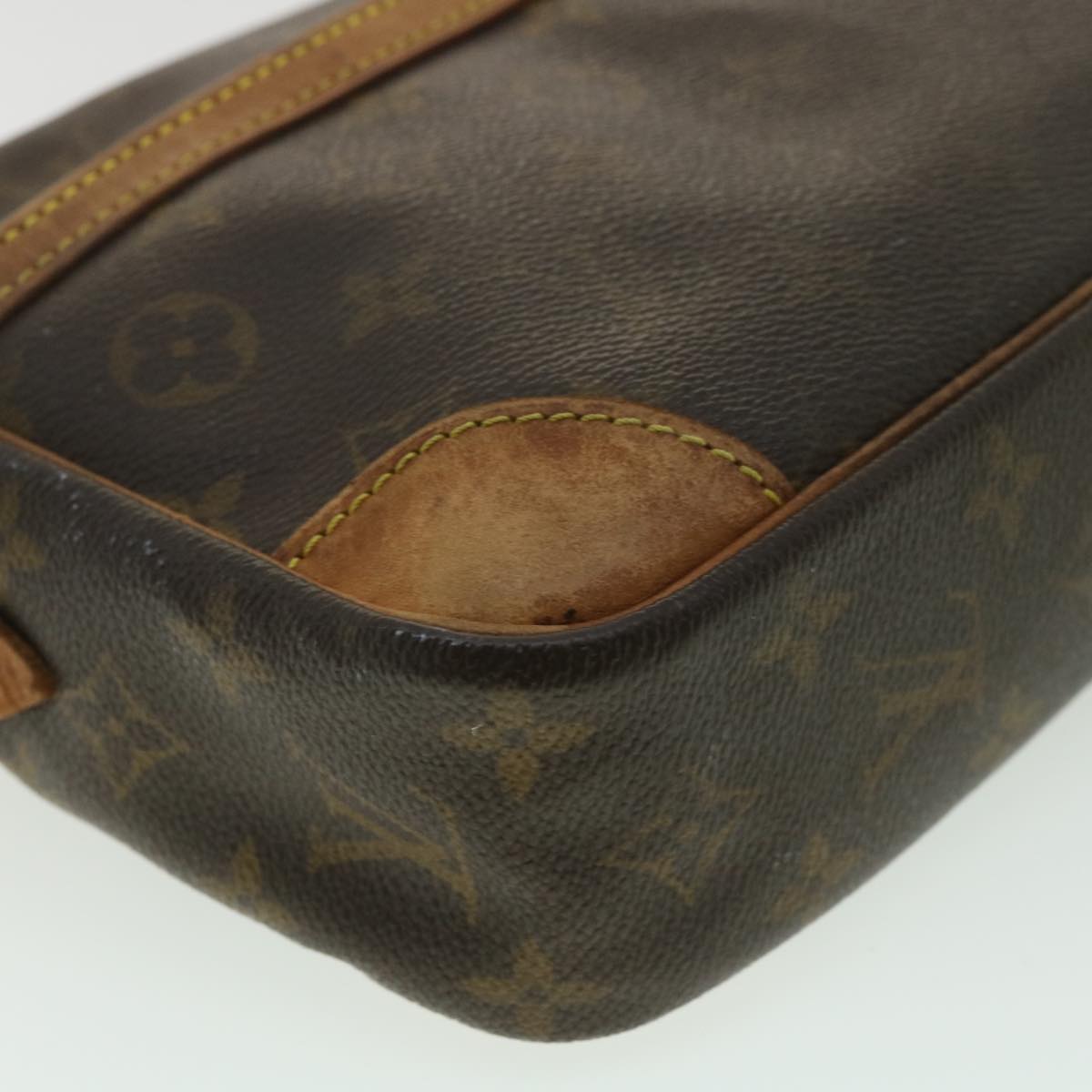 LOUIS VUITTON Monogram Compiegne 28 Clutch Bag M51845 LV Auth ac1487