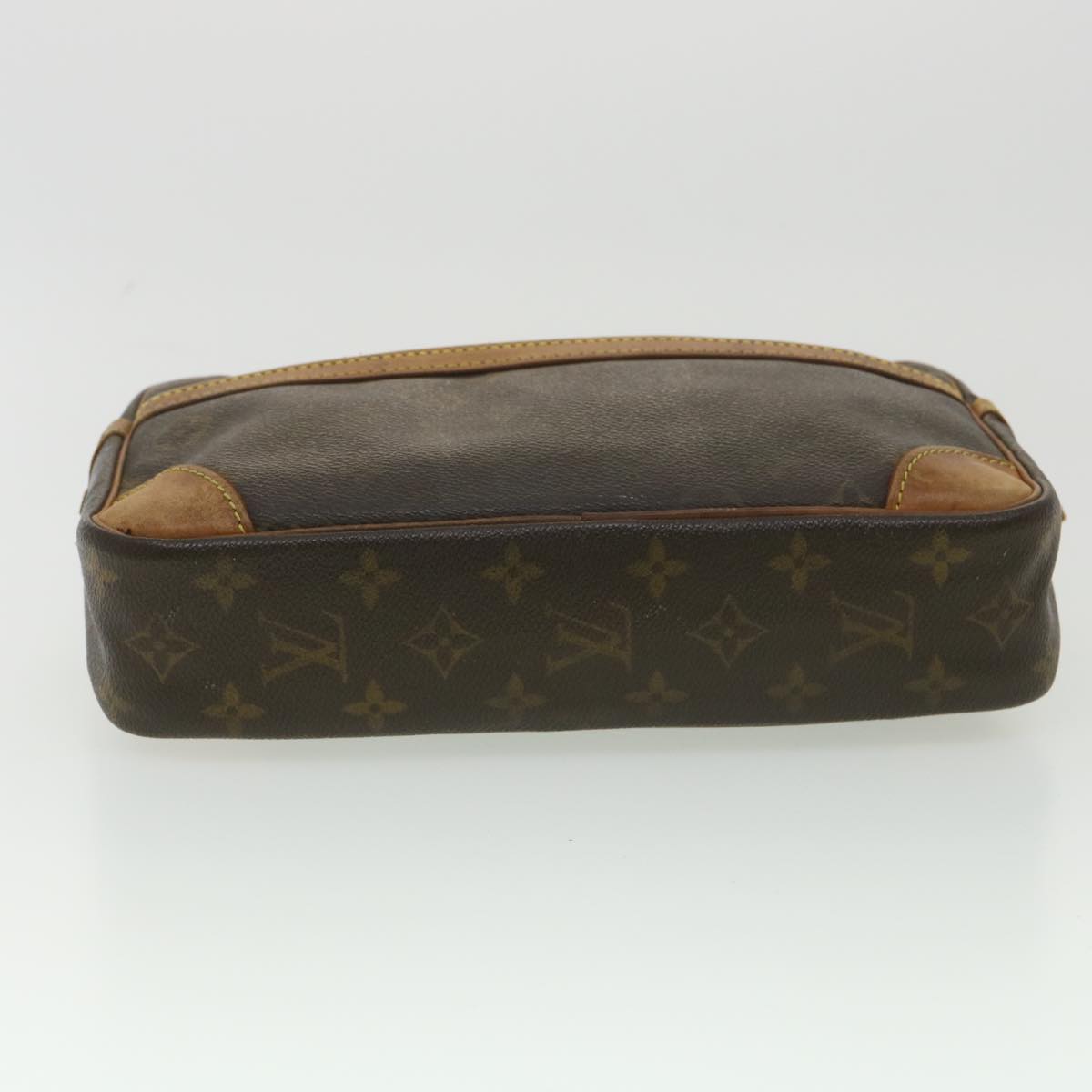 LOUIS VUITTON Monogram Compiegne 28 Clutch Bag M51845 LV Auth ac1487