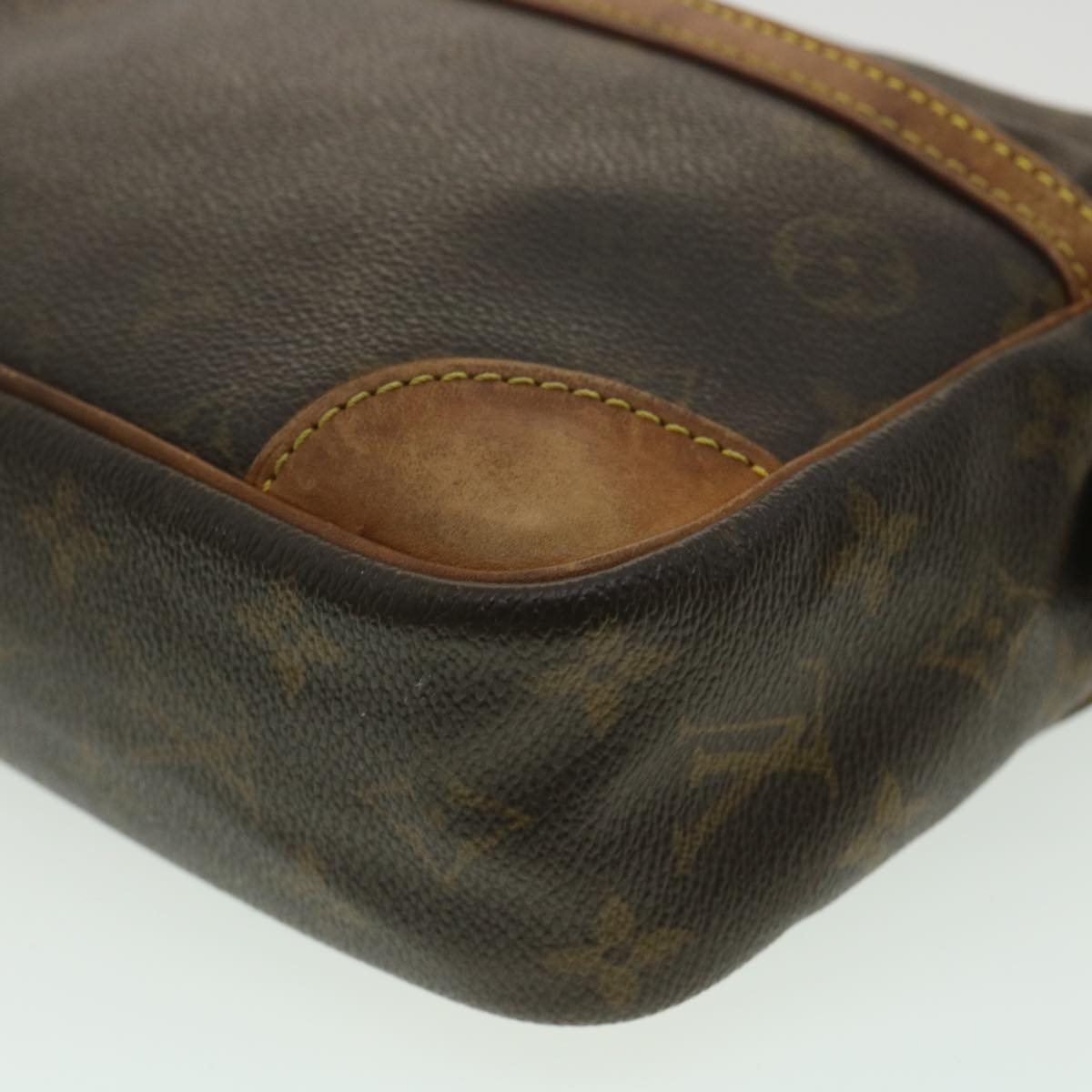 LOUIS VUITTON Monogram Compiegne 28 Clutch Bag M51845 LV Auth ac1487