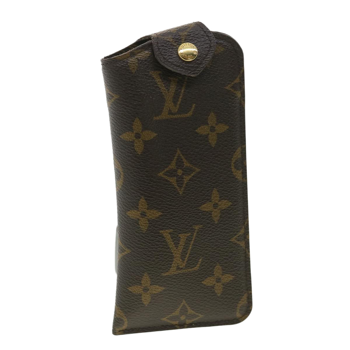 LOUIS VUITTON Monogram Etui A Lunettes PM Glasses Case M66545 LV Auth ac1504