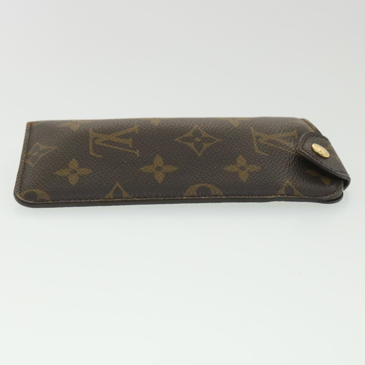 LOUIS VUITTON Monogram Etui A Lunettes PM Glasses Case M66545 LV Auth ac1504