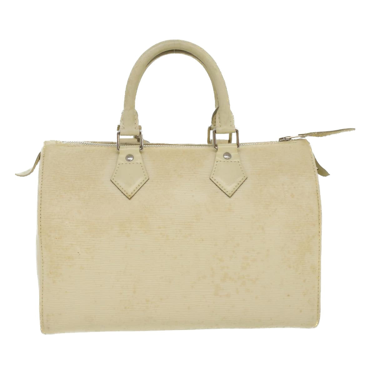 LOUIS VUITTON Epi Speedy 25 Hand Bag Ivory M5923J LV Auth ac1525 - 0