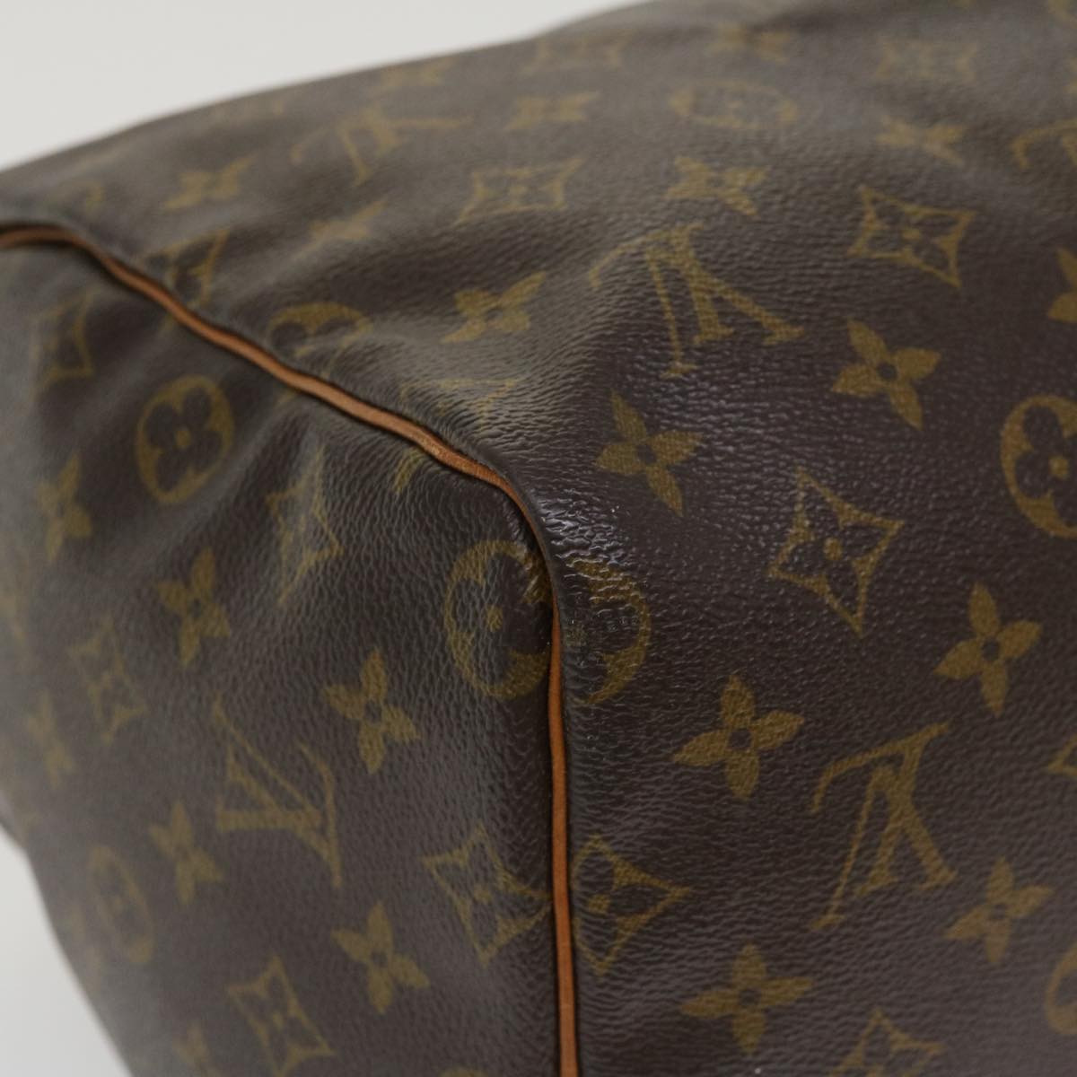 LOUIS VUITTON Monogram Speedy 40 Hand Bag M41522 LV Auth ac1552