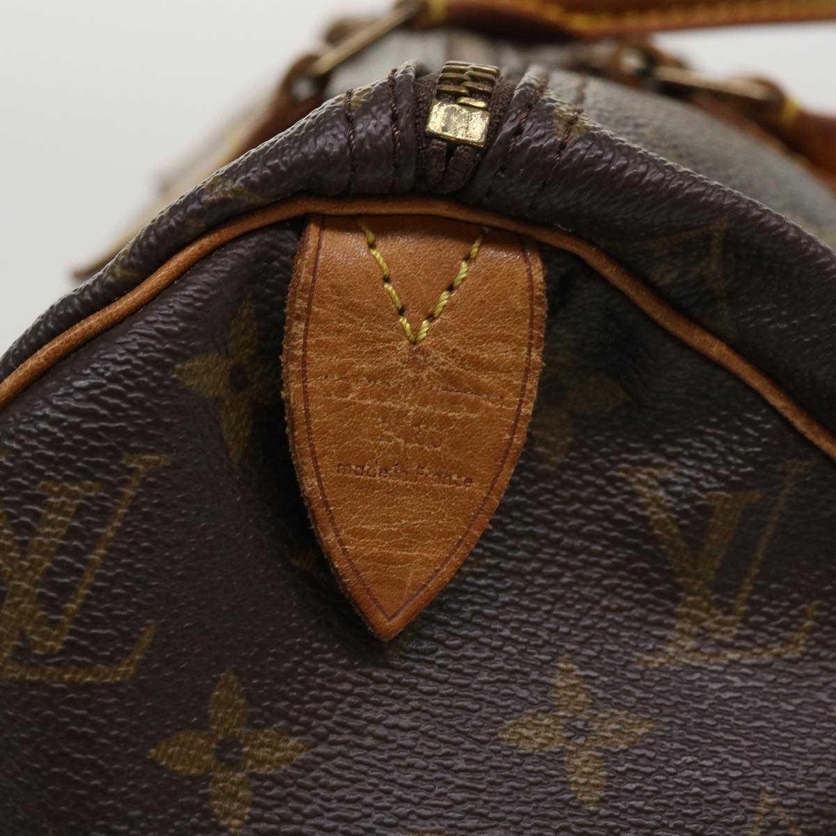 LOUIS VUITTON Monogram Speedy 40 Hand Bag M41522 LV Auth ac1552