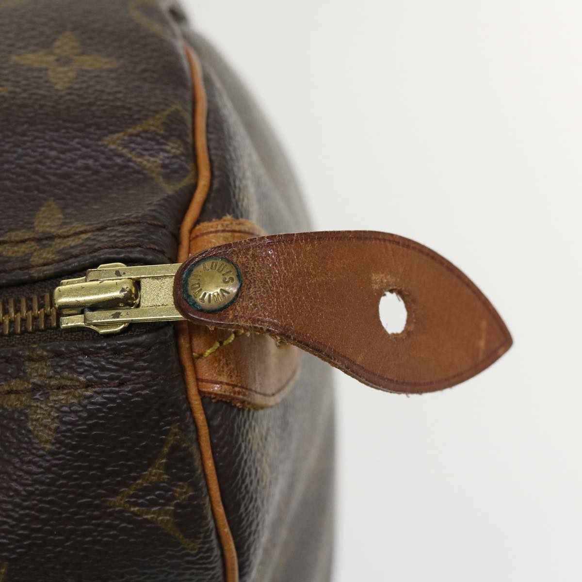 LOUIS VUITTON Monogram Speedy 40 Hand Bag M41522 LV Auth ac1552