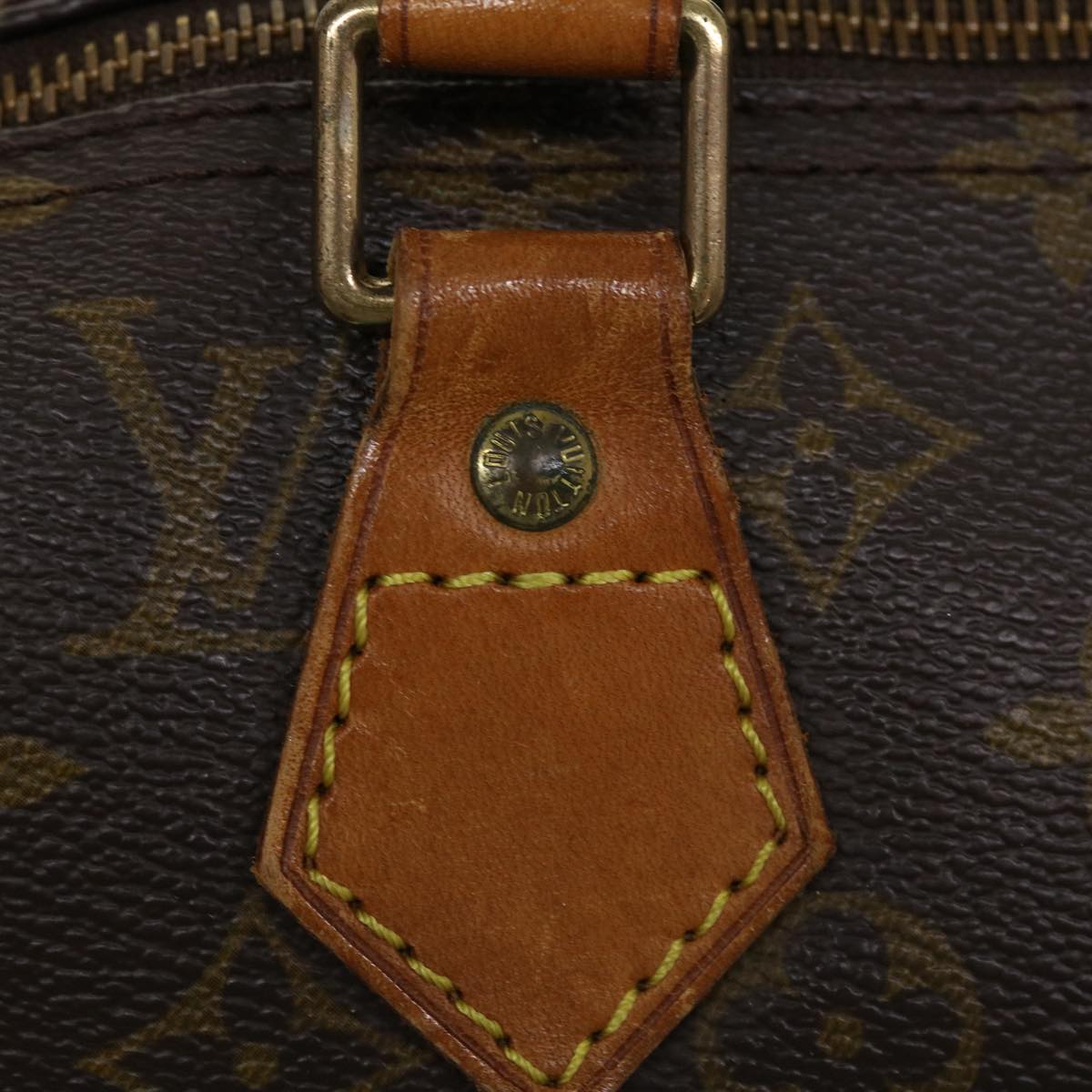 LOUIS VUITTON Monogram Speedy 40 Hand Bag M41522 LV Auth ac1552