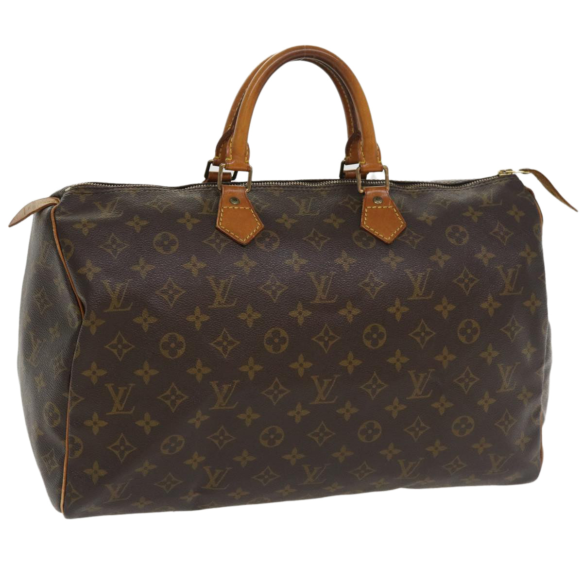 LOUIS VUITTON Monogram Speedy 40 Hand Bag M41522 LV Auth ac1552