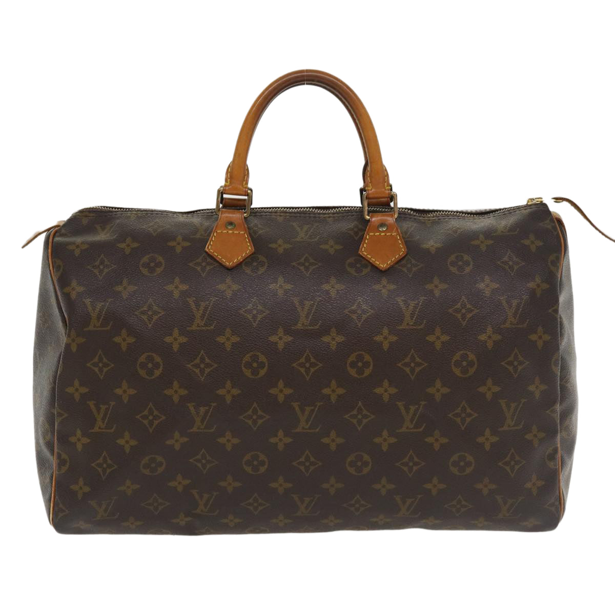 LOUIS VUITTON Monogram Speedy 40 Hand Bag M41522 LV Auth ac1552