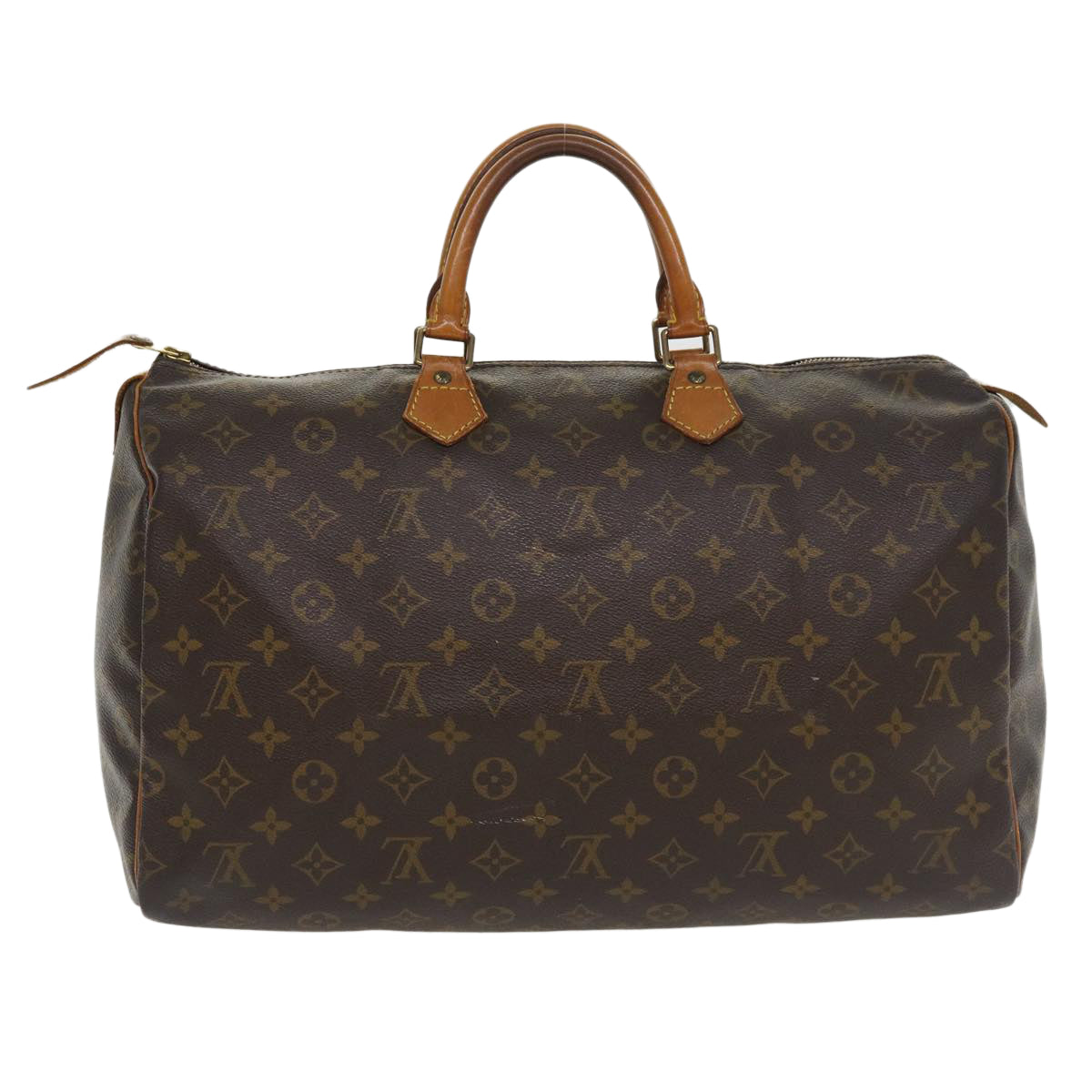 LOUIS VUITTON Monogram Speedy 40 Hand Bag M41522 LV Auth ac1552