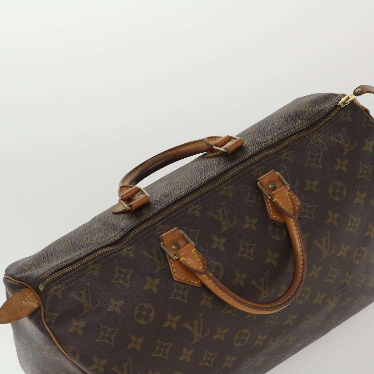 LOUIS VUITTON Monogram Speedy 40 Hand Bag M41522 LV Auth ac1552