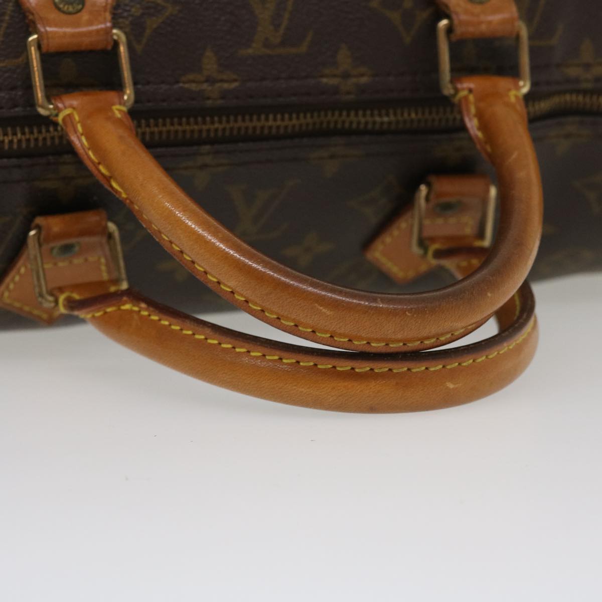 LOUIS VUITTON Monogram Speedy 40 Hand Bag M41522 LV Auth ac1552