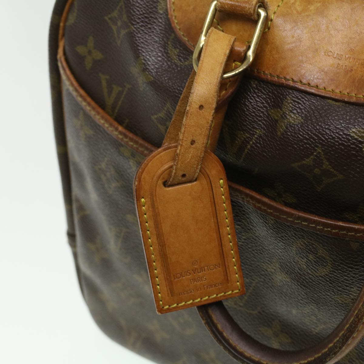 LOUIS VUITTON Monogram Deauville Hand Bag M47270 LV Auth ac1557