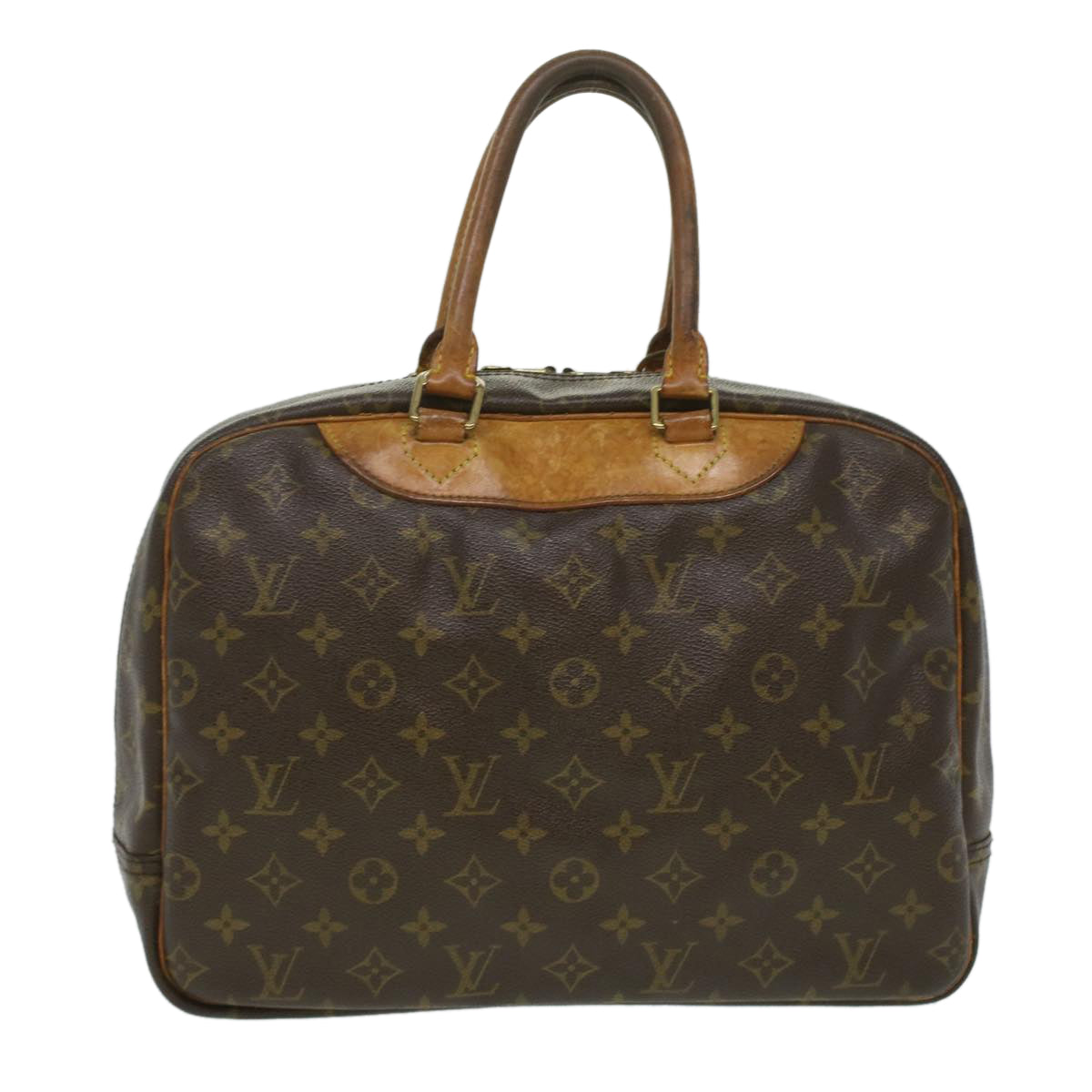 LOUIS VUITTON Monogram Deauville Hand Bag M47270 LV Auth ac1557 - 0