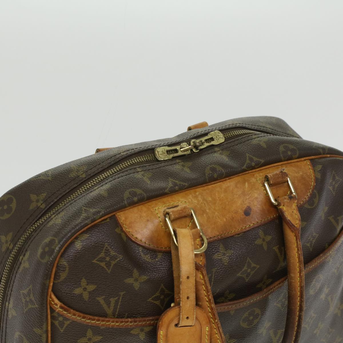 LOUIS VUITTON Monogram Deauville Hand Bag M47270 LV Auth ac1557