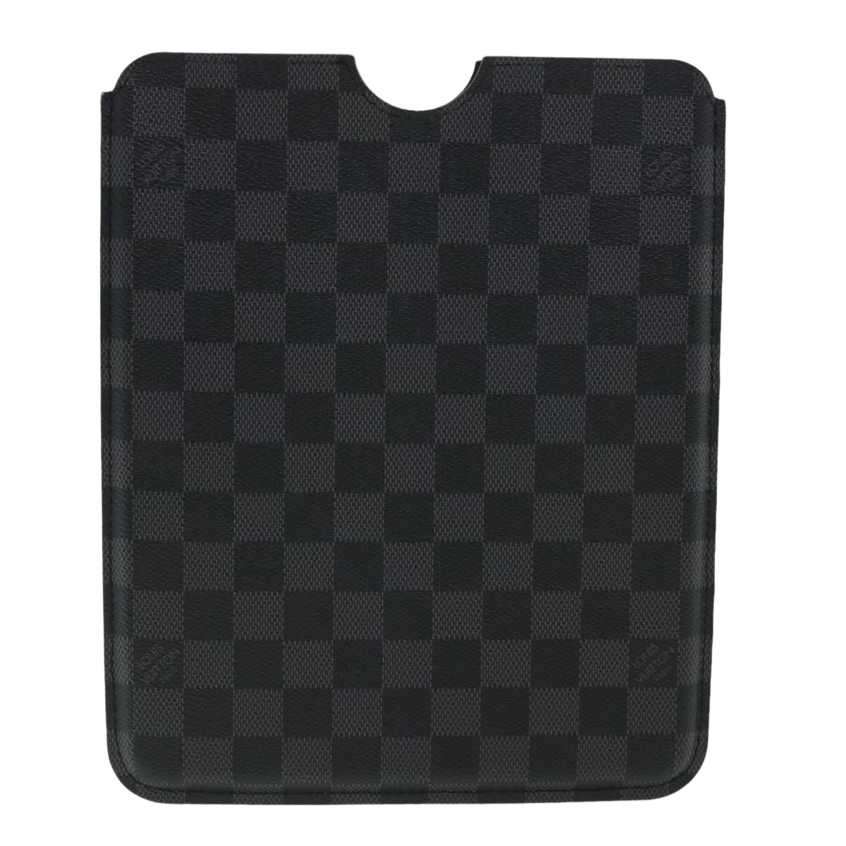 LOUIS VUITTON Damier Graphite iPad Case N63105 LV Auth ac1576 - 0