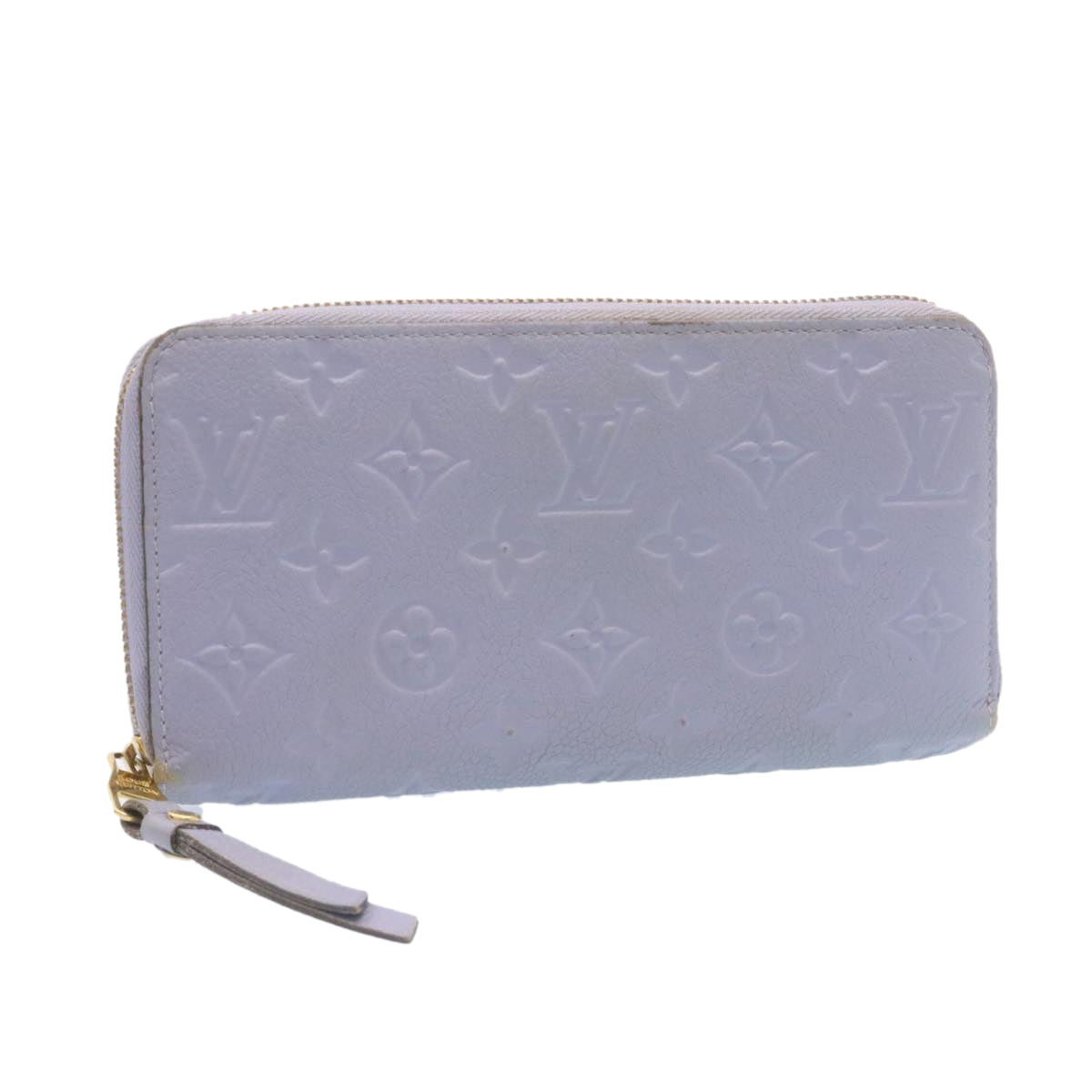 LOUIS VUITTON Empreinte Portefeuille Scrett Ron Long Wallet M93437 LV Auth ac159