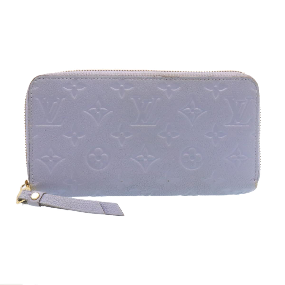 LOUIS VUITTON Empreinte Portefeuille Scrett Ron Long Wallet M93437 LV Auth ac159 - 0