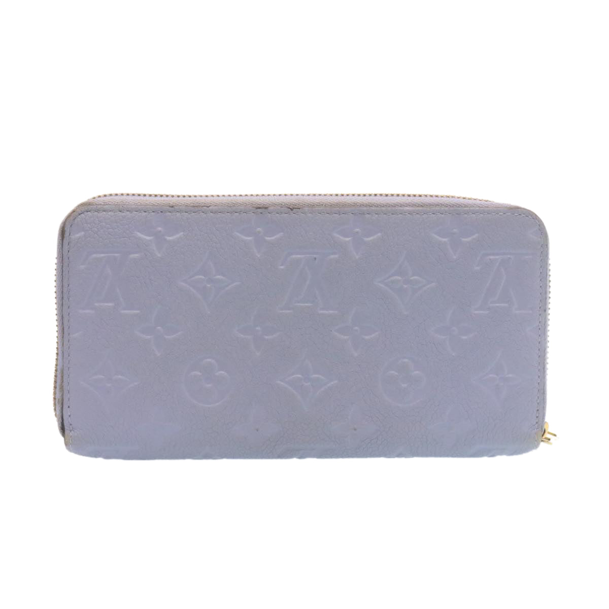 LOUIS VUITTON Empreinte Portefeuille Scrett Ron Long Wallet M93437 LV Auth ac159