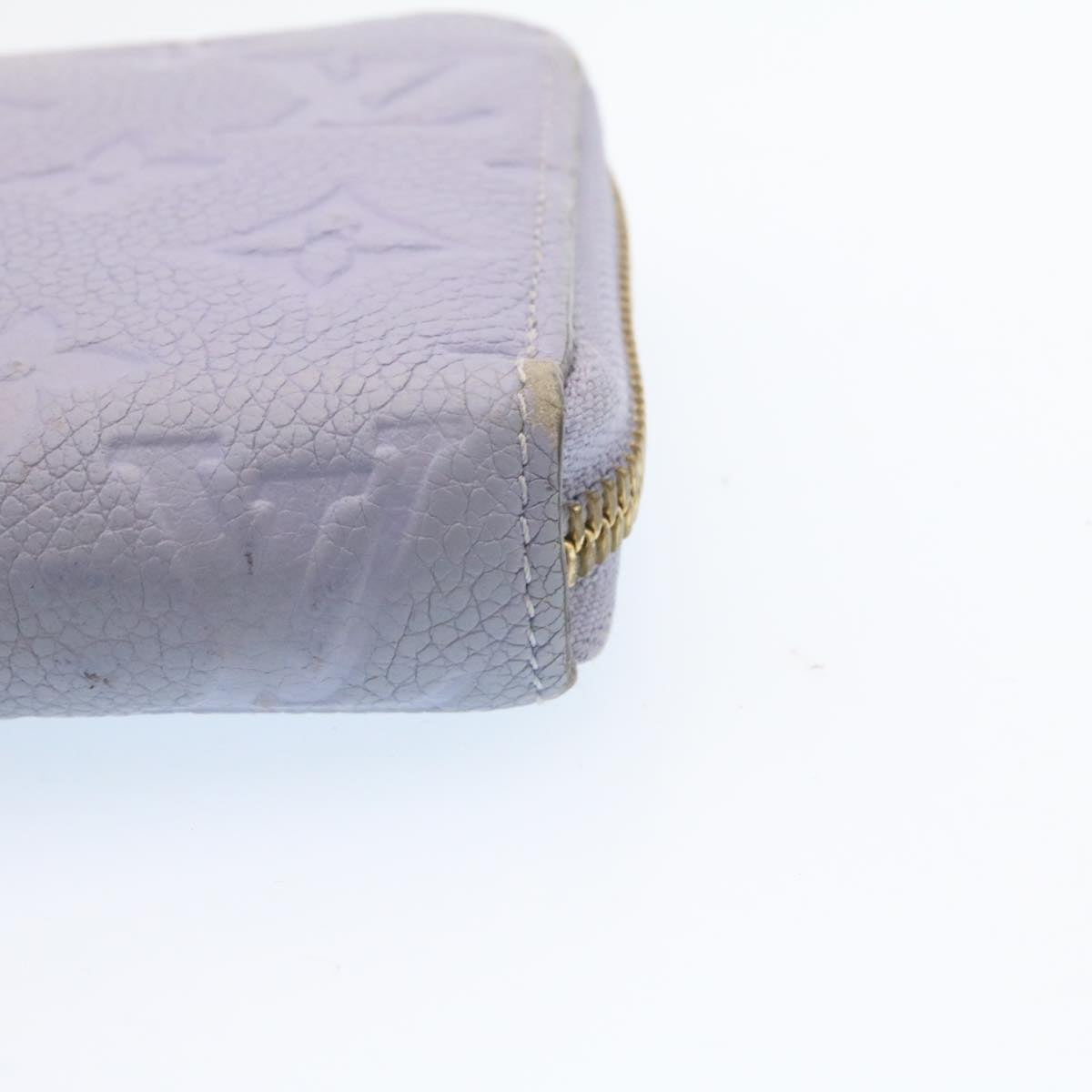 LOUIS VUITTON Empreinte Portefeuille Scrett Ron Long Wallet M93437 LV Auth ac159