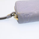 LOUIS VUITTON Empreinte Portefeuille Scrett Ron Long Wallet M93437 LV Auth ac159-13