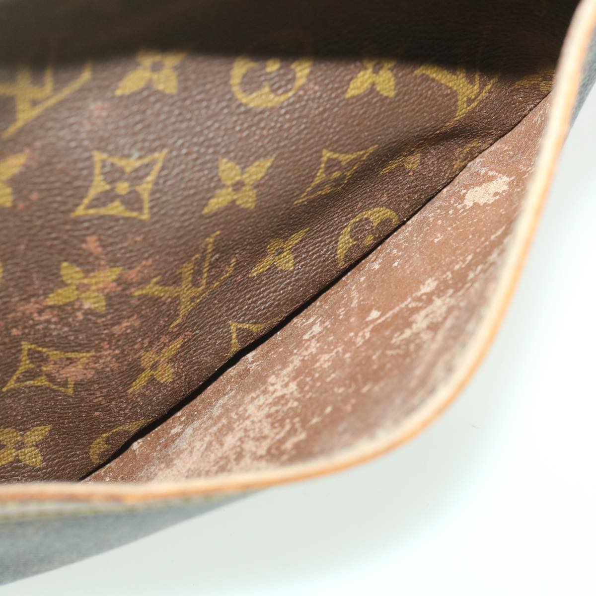 LOUIS VUITTON Monogram Jeune Fille MM Shoulder Bag M51226 LV Auth ac1620