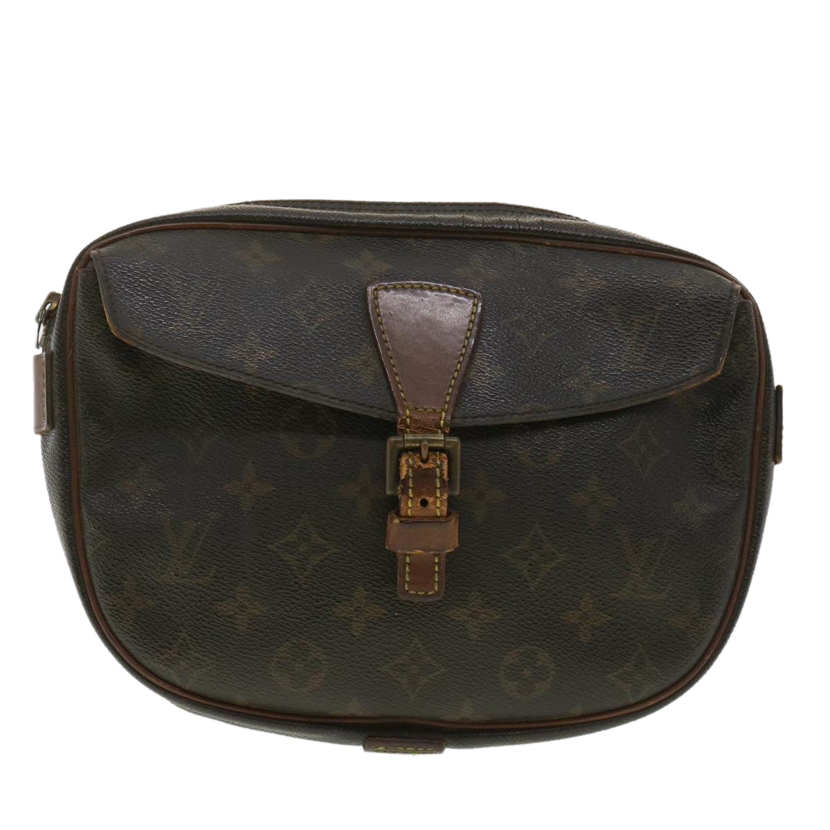 LOUIS VUITTON Monogram Jeune Fille MM Shoulder Bag M51226 LV Auth ac1620