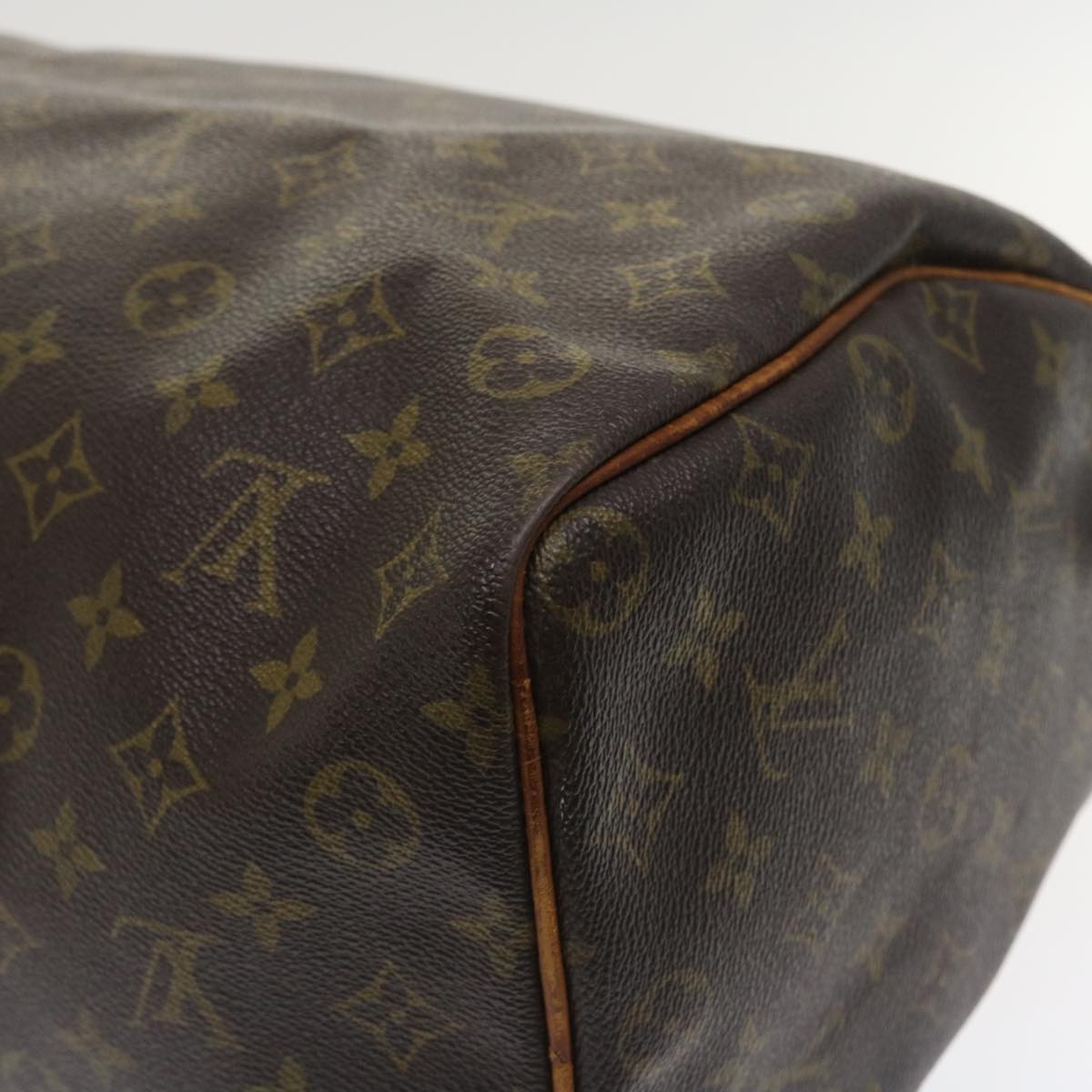 LOUIS VUITTON Monogram Speedy 35 Hand Bag M41524 LV Auth ac1621