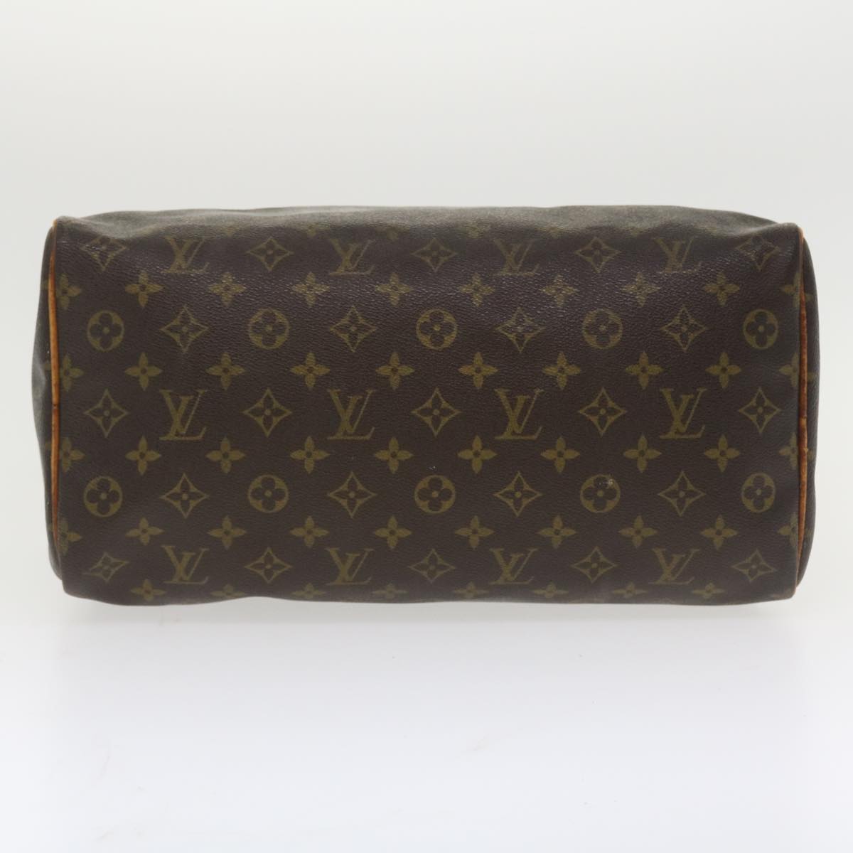 LOUIS VUITTON Monogram Speedy 35 Hand Bag M41524 LV Auth ac1621