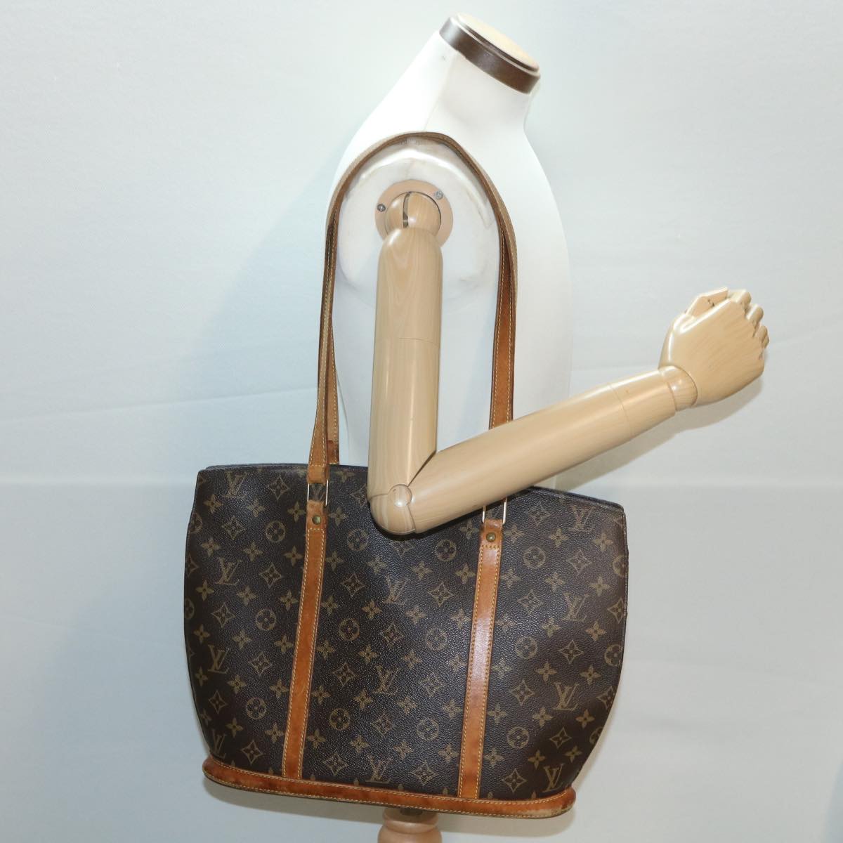 LOUIS VUITTON Monogram Babylone Tote Bag M51102 LV Auth ac1662