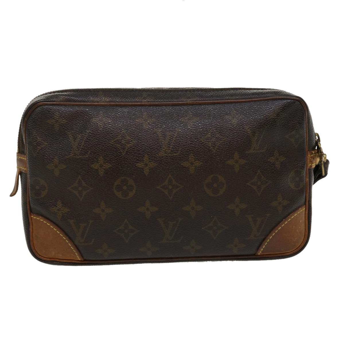 LOUIS VUITTON Monogram Marly Dragonne GM Clutch Bag M51825 LV Auth ac1668 - 0