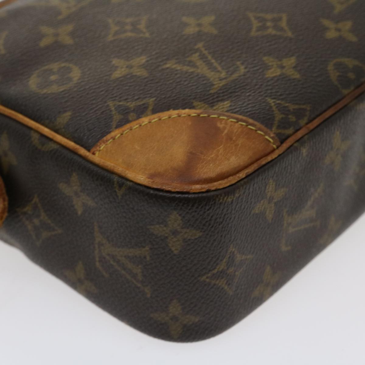 LOUIS VUITTON Monogram Compiegne 28 Clutch Bag M51845 LV Auth ac1670