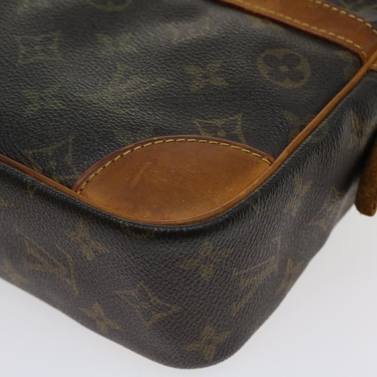 LOUIS VUITTON Monogram Compiegne 28 Clutch Bag M51845 LV Auth ac1670