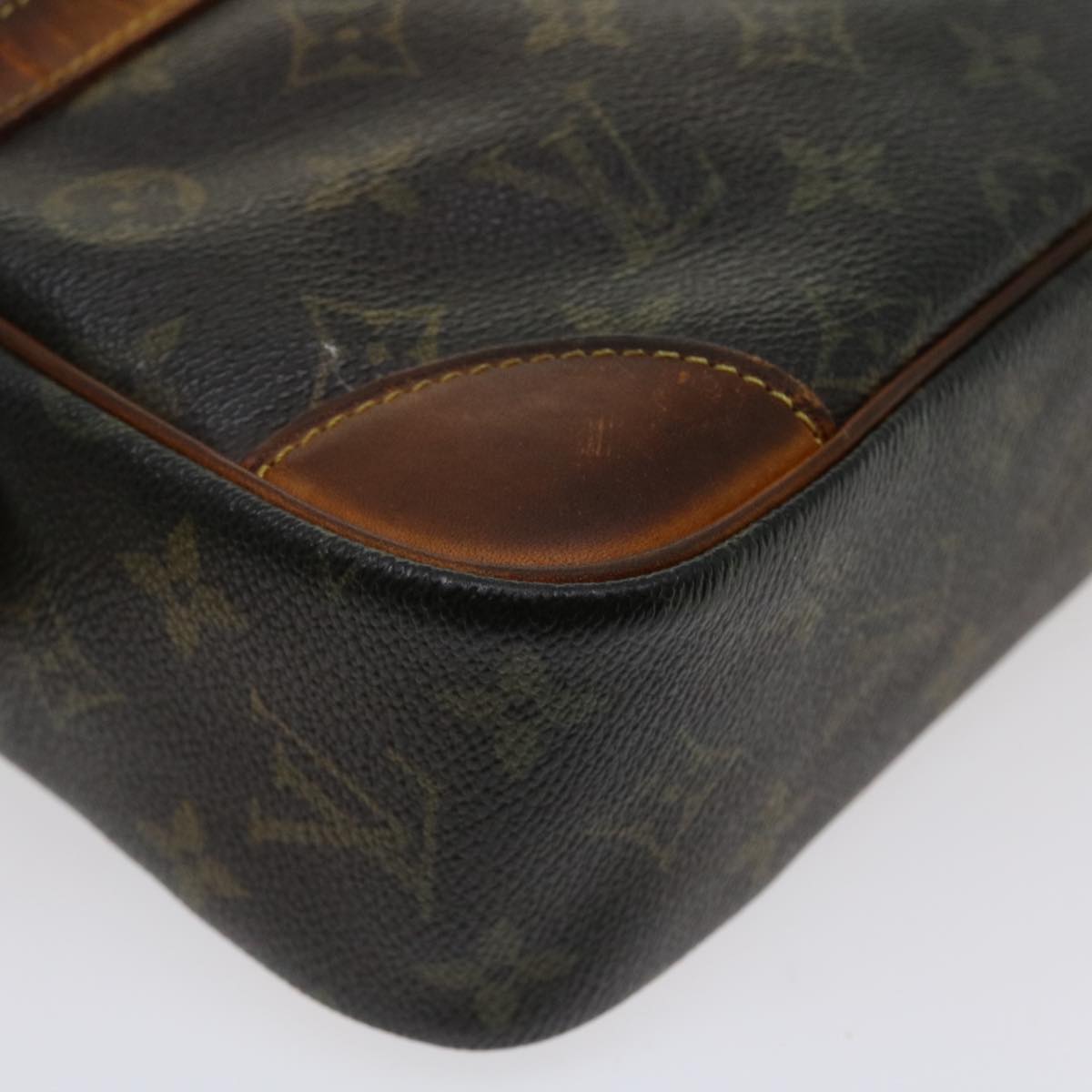 LOUIS VUITTON Monogram Compiegne 28 Clutch Bag M51845 LV Auth ac1670