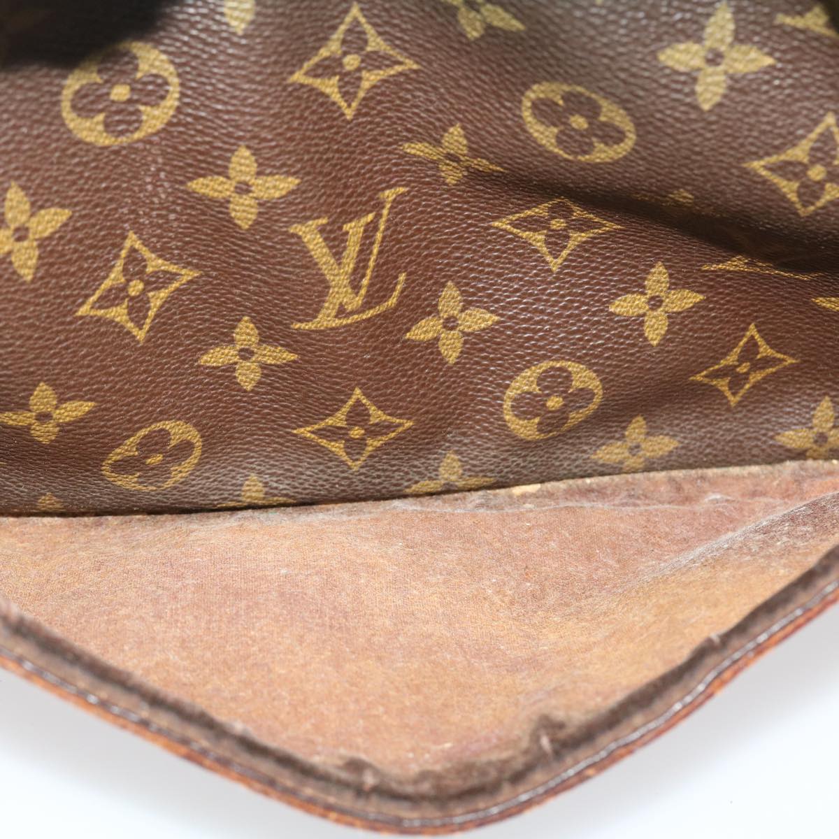 LOUIS VUITTON Monogram Compiegne 28 Clutch Bag M51845 LV Auth ac1670