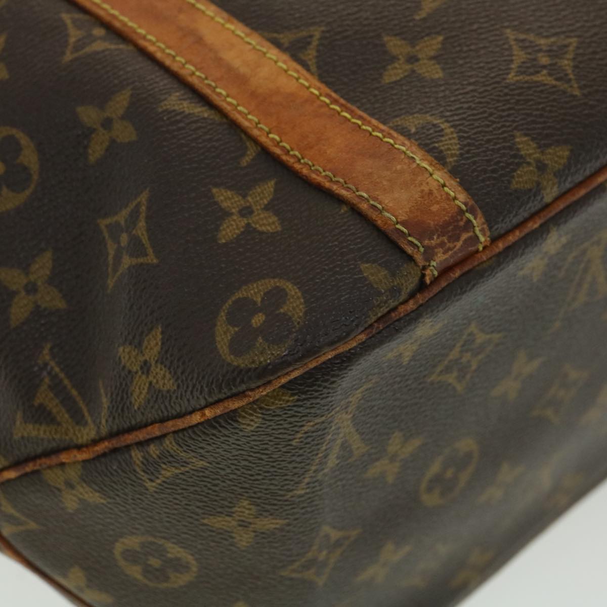 LOUIS VUITTON Monogram Sac Shopping Tote Bag M51108 LV Auth ac1711