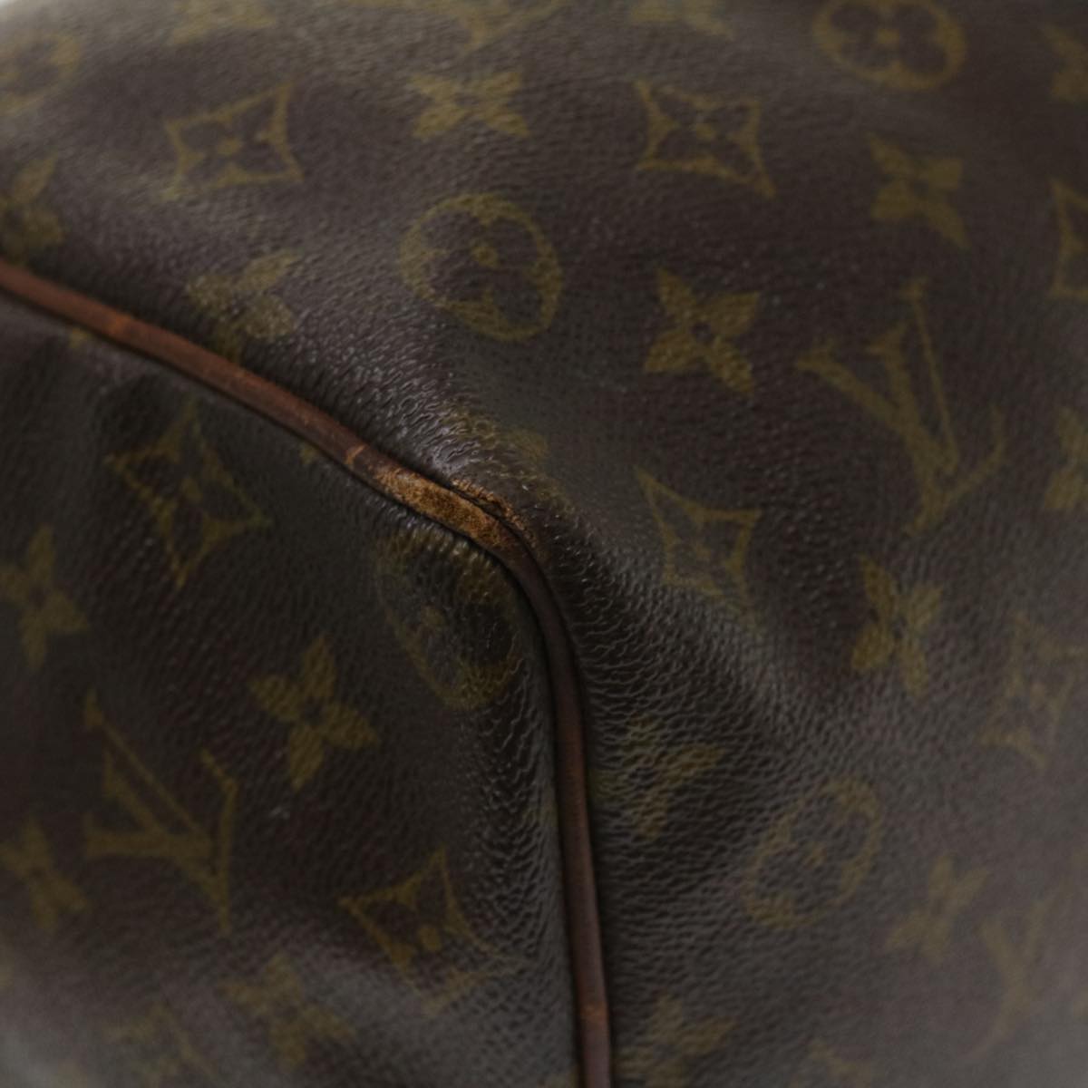 LOUIS VUITTON Monogram Speedy 35 Hand Bag M41524 LV Auth ac1731