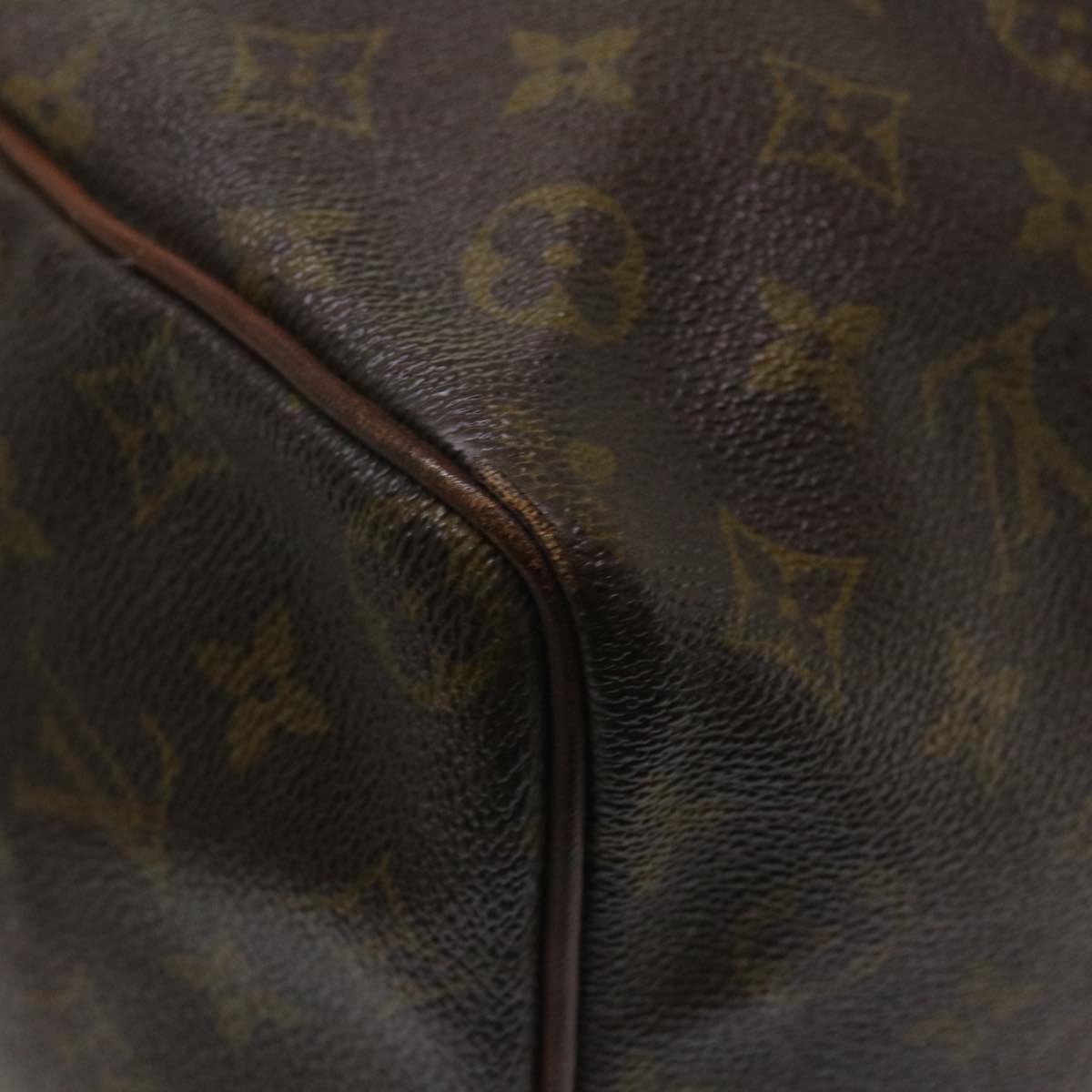 LOUIS VUITTON Monogram Speedy 35 Hand Bag M41524 LV Auth ac1731