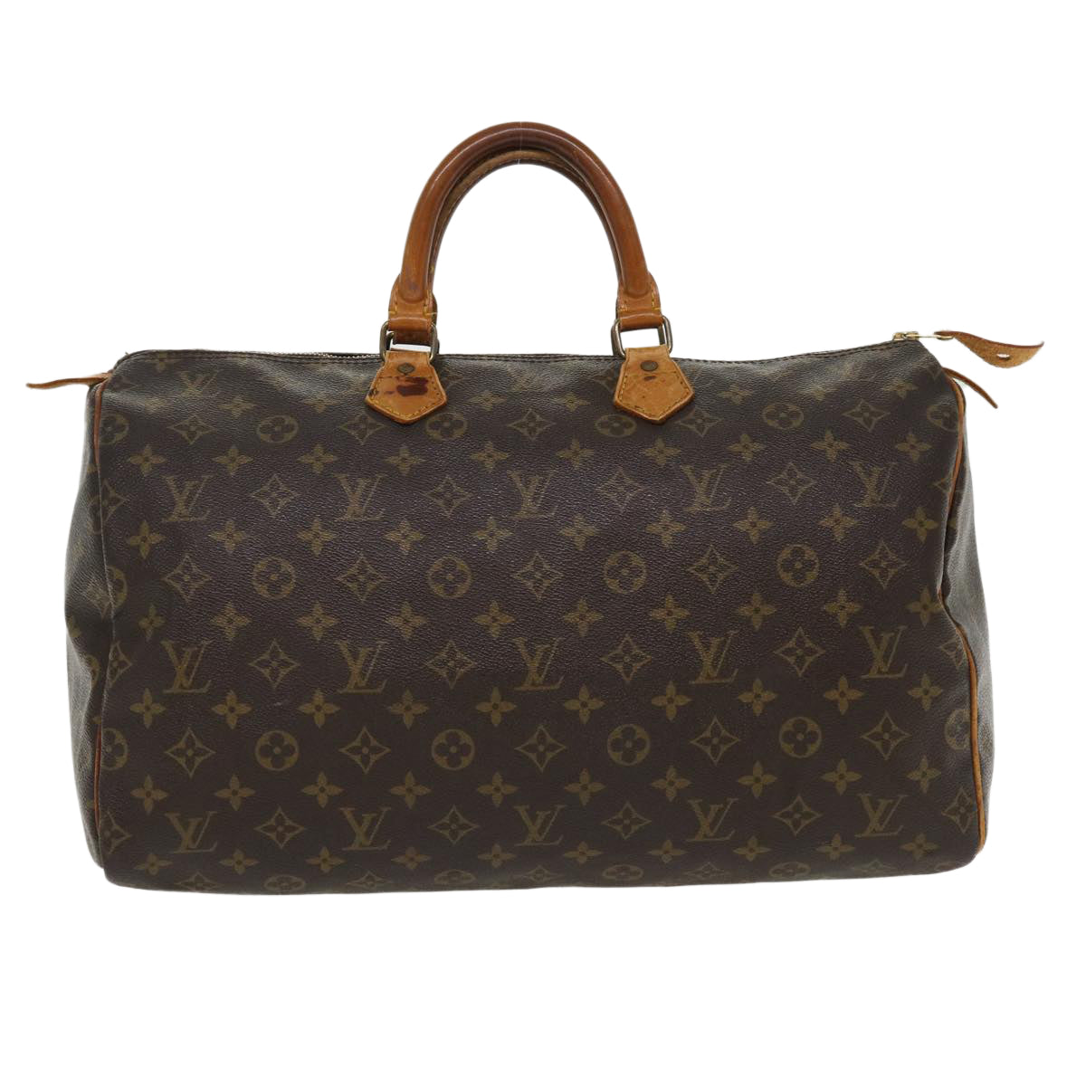 LOUIS VUITTON Monogram Speedy 40 Hand Bag M41522 LV Auth ac1732