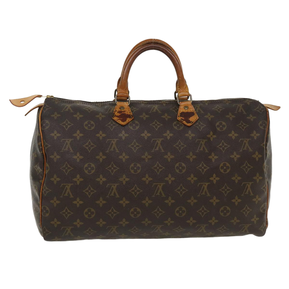 LOUIS VUITTON Monogram Speedy 40 Hand Bag M41522 LV Auth ac1732