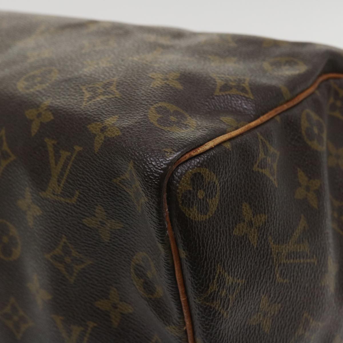 LOUIS VUITTON Monogram Speedy 35 Hand Bag M41524 LV Auth ac1733