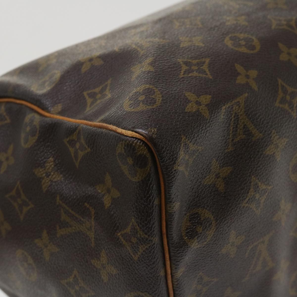 LOUIS VUITTON Monogram Speedy 35 Hand Bag M41524 LV Auth ac1733