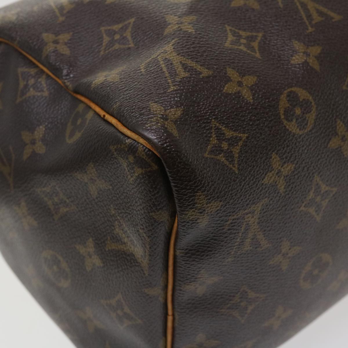 LOUIS VUITTON Monogram Speedy 30 Hand Bag M41526 LV Auth ac1735