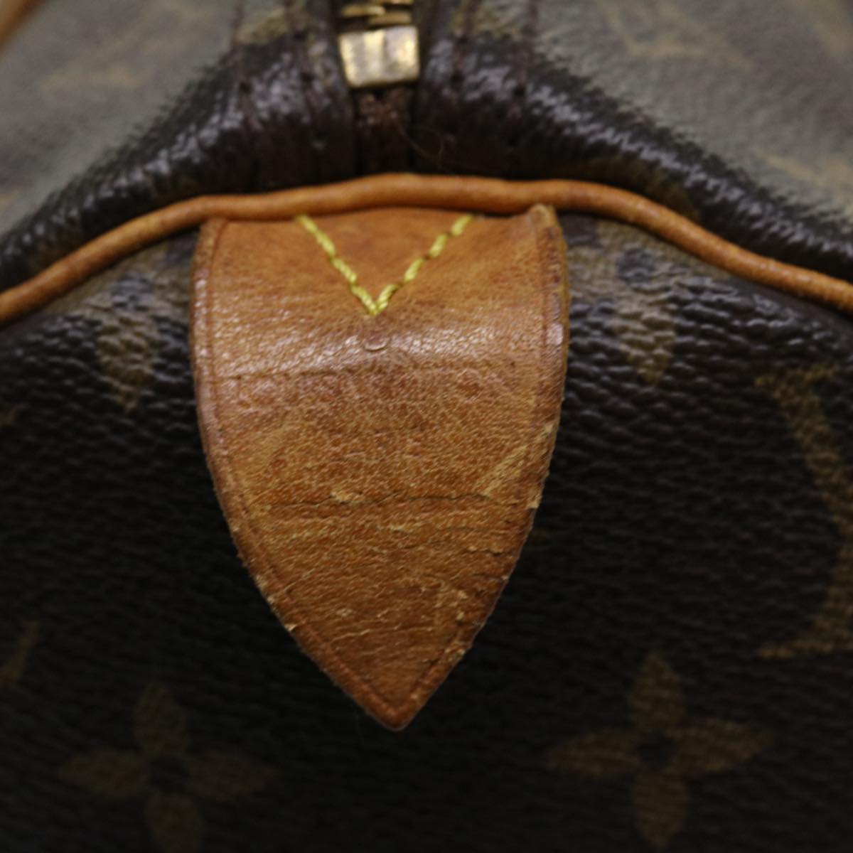 LOUIS VUITTON Monogram Speedy 30 Hand Bag M41526 LV Auth ac1735