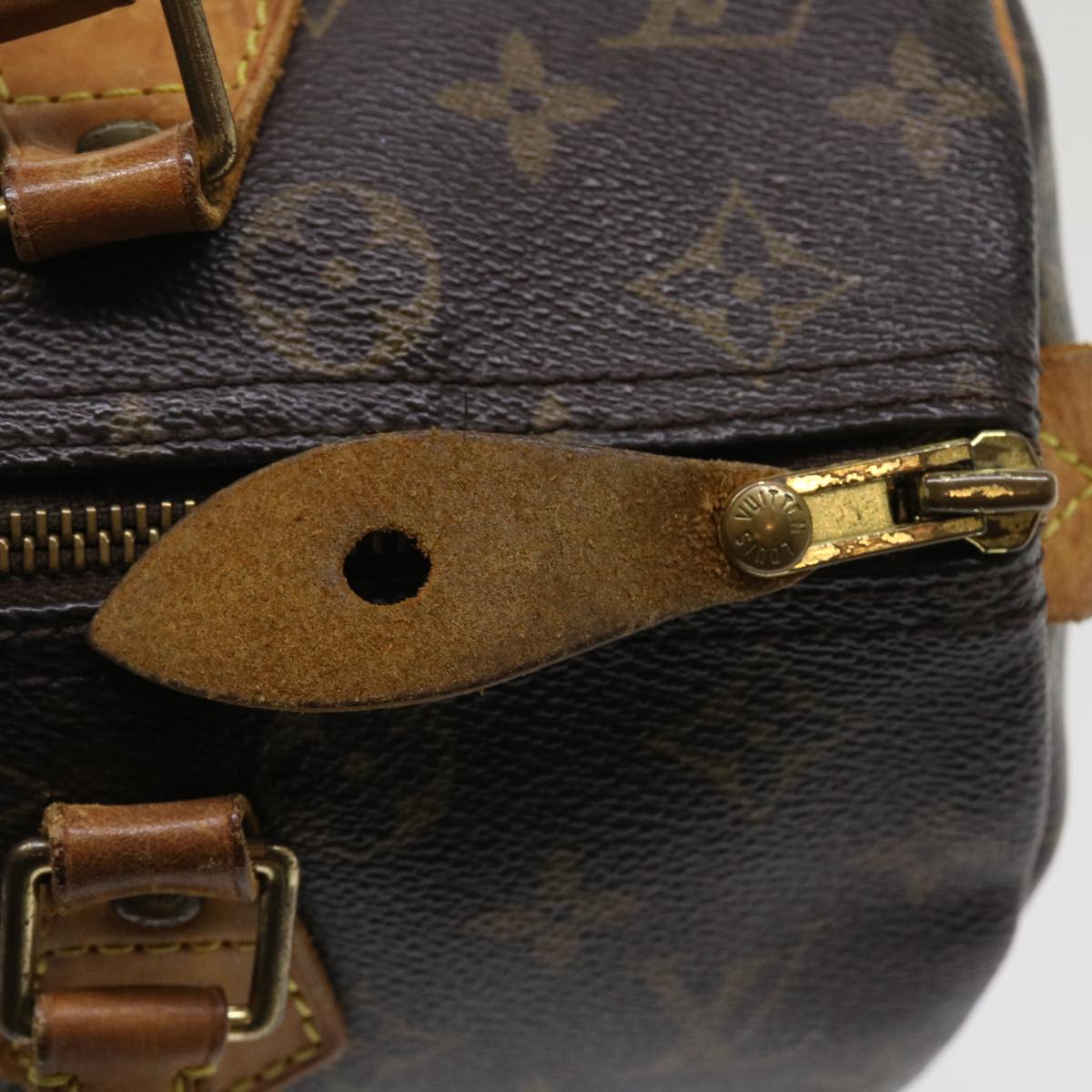 LOUIS VUITTON Monogram Speedy 30 Hand Bag M41526 LV Auth ac1735