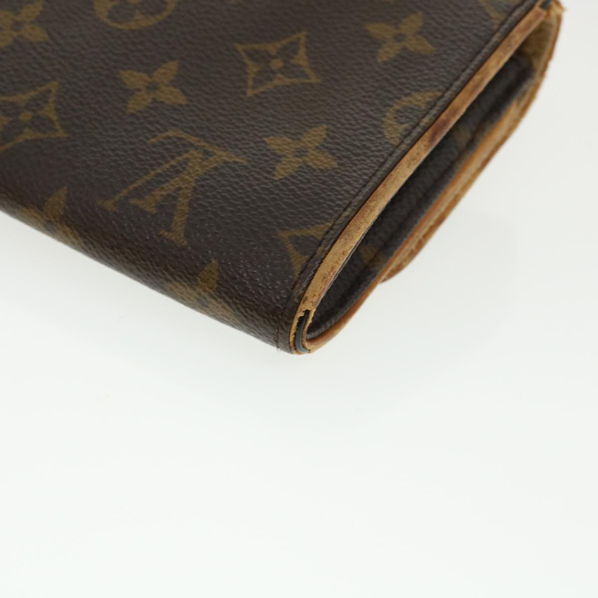 LOUIS VUITTON Monogram Pochette Twin GM Shoulder Bag M51852 LV Auth ac1738