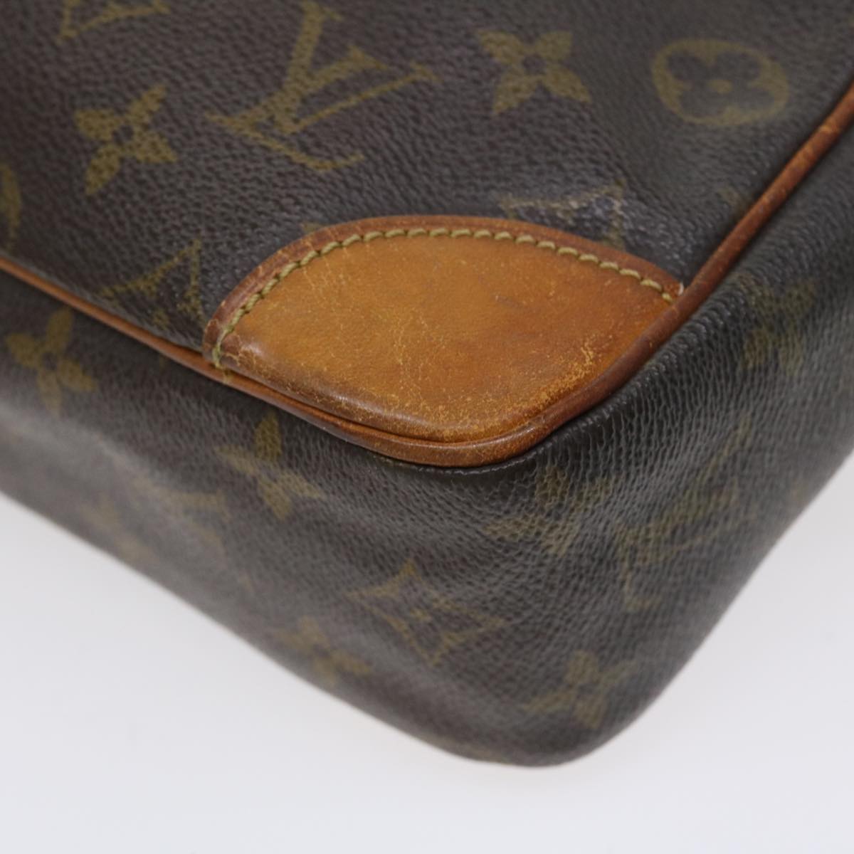 LOUIS VUITTON Monogram Compiegne 28 Clutch Bag M51845 LV Auth ac1739