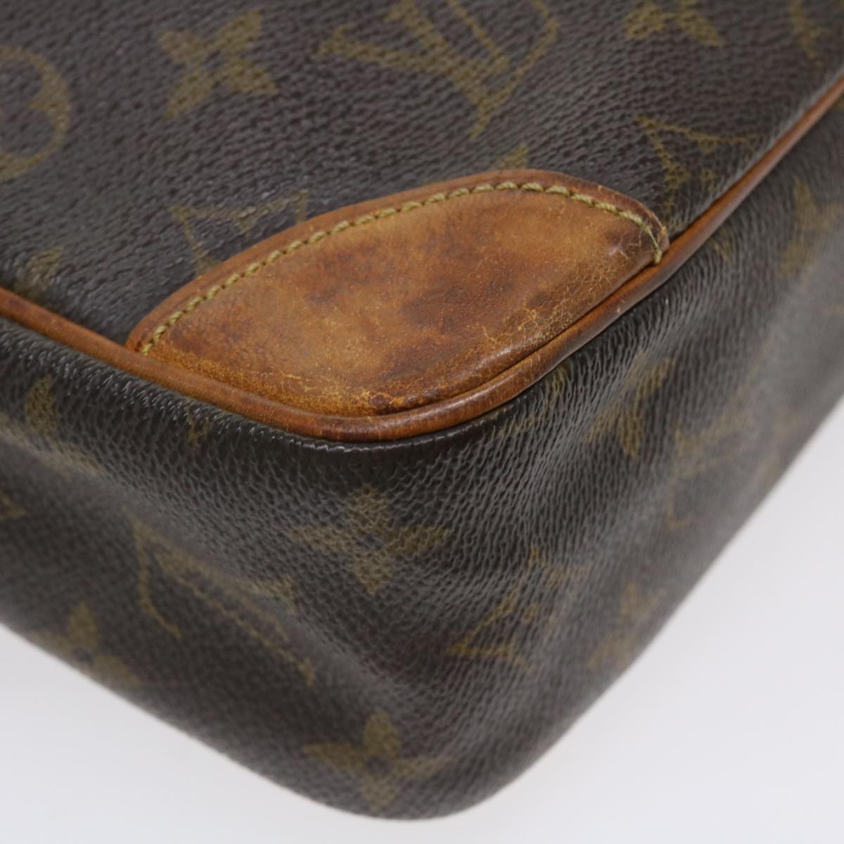 LOUIS VUITTON Monogram Compiegne 28 Clutch Bag M51845 LV Auth ac1739